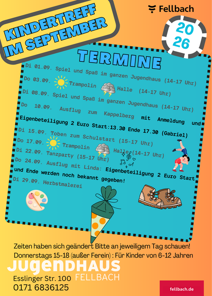 Kidstreff September 